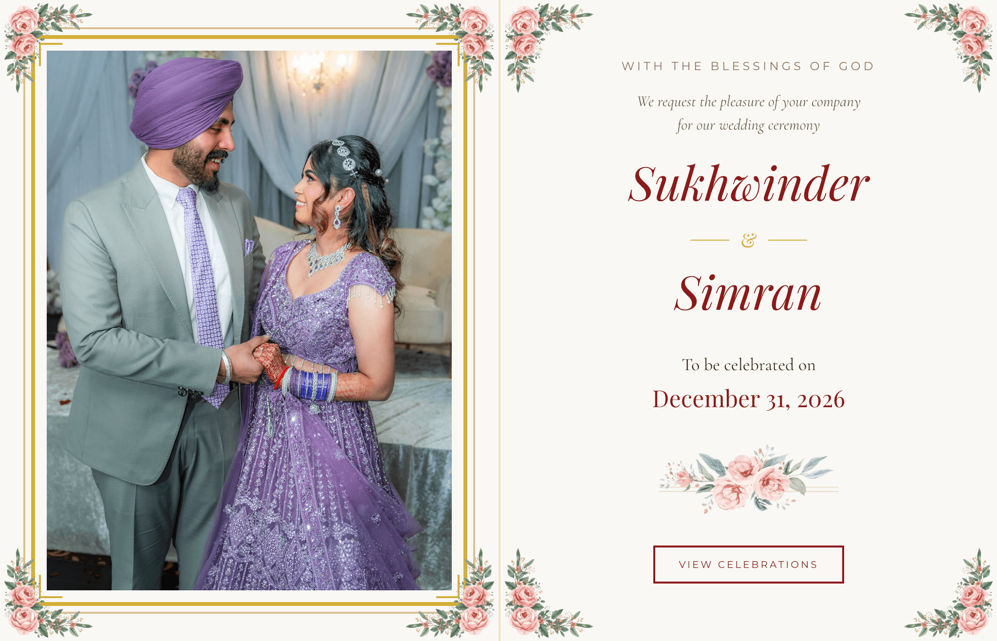 Floral Heritage - Bordeaux